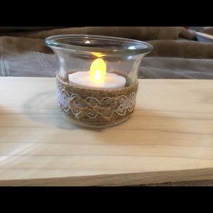 Farm house style candle holders